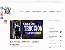 Tablet Screenshot of freedomfitnessandworkout.com